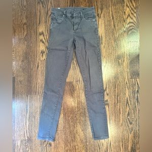 CITIZEN OF HUMANITY SKINNY HIGH RISE JEANS